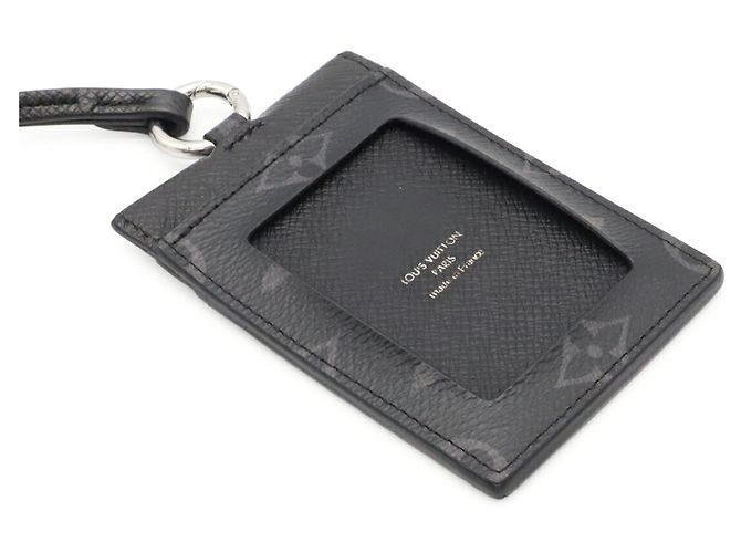 Portatarjetas Louis Vuitton Monogram Eclipse Castaño Negro Monograma - vista 3