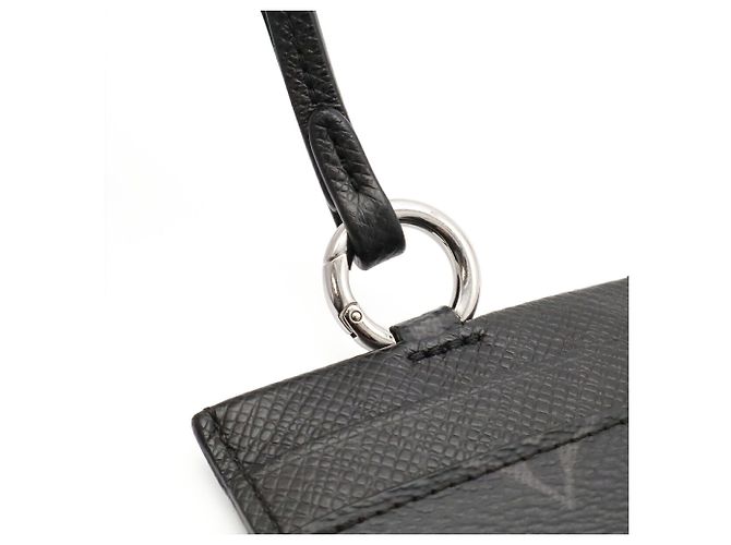 Portatarjetas Louis Vuitton Monogram Eclipse Castaño Negro Monograma - vista 6