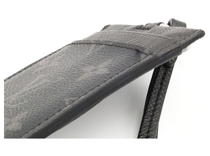 Portatarjetas Louis Vuitton Monogram Eclipse Castaño Negro Monograma - vista 8