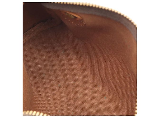Borsa a mano Louis Vuitton Monogram Mini Speedy Marrone - vista 9
