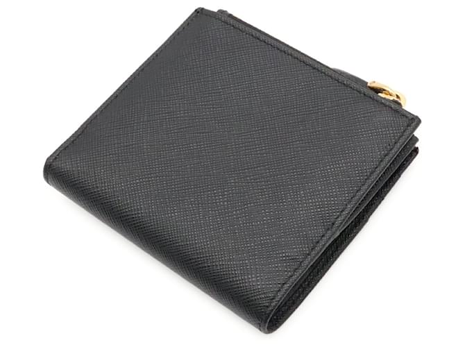 Cartera compacta Prada Triangle Negro - vista 3