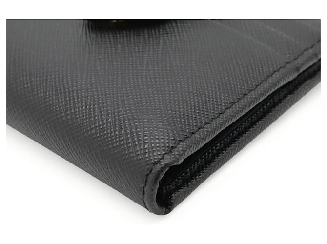 Cartera compacta Prada Triangle Negro - vista 4
