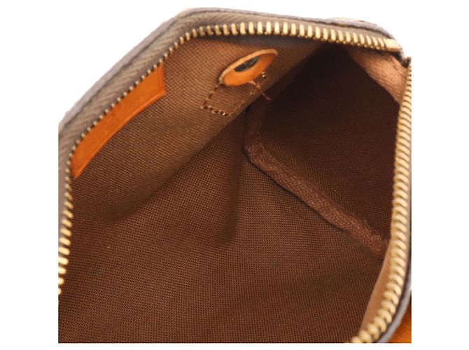 Borsa a mano Louis Vuitton Monogram Mini Speedy Marrone - vista 10