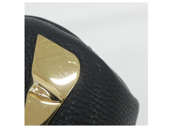 Borsa Fendi in pelle di vitello nera Nero - vista 4