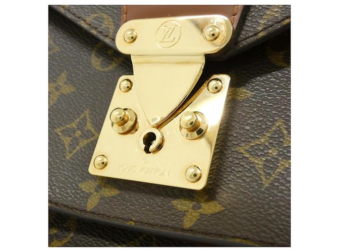 Borsa Louis Vuitton Monogram Monceau Marrone - vista 5