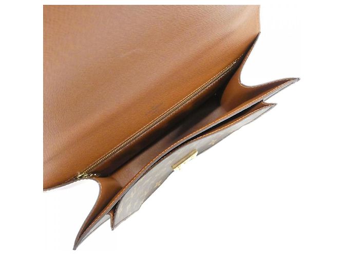 Borsa Louis Vuitton Monogram Monceau Marrone - vista 8