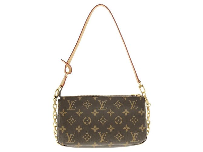Louis Vuitton Monogram Pochette Accessoires Marrone - vista 2