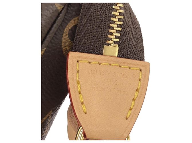 Louis Vuitton Monogram Pochette Accessoires Marrone - vista 5