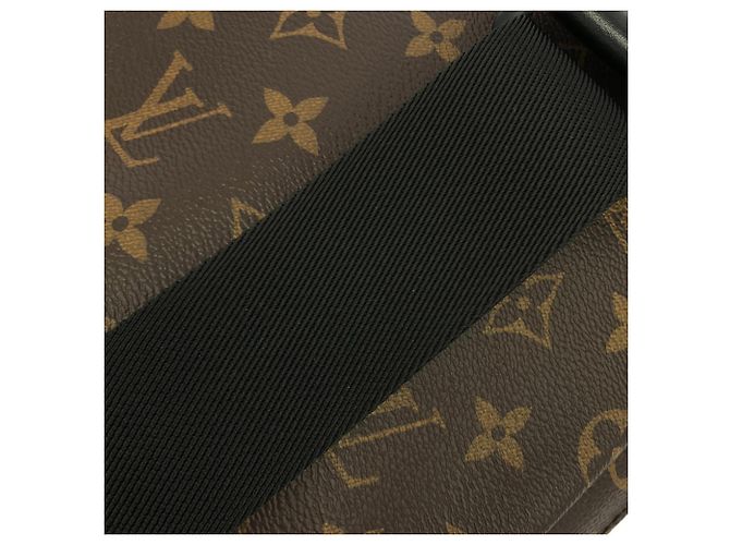 Borsa a tracolla Louis Vuitton Monogram Macassar Avenue Marrone - vista 6