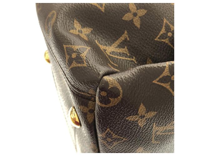 Borsa Louis Vuitton Monogram Pallas Marrone Fuschia - vista 3