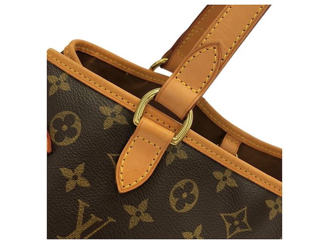 Borsa Louis Vuitton Monogram Batignolles Horizontal Marrone - vista 5