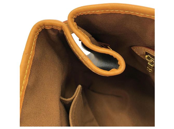 Borsa Louis Vuitton Monogram Batignolles Horizontal Marrone - vista 8