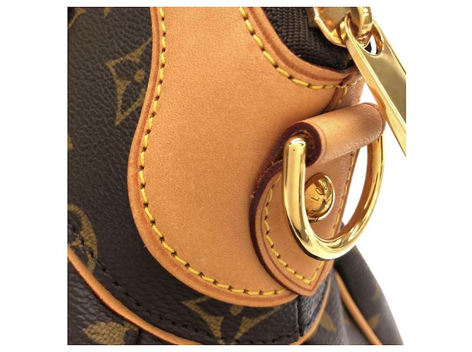 Louis Vuitton Monogram Trevi PM Handtasche Braun - Ansicht 6
