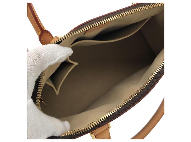 Louis Vuitton Monogram Trevi PM Handtasche Braun - Ansicht 9