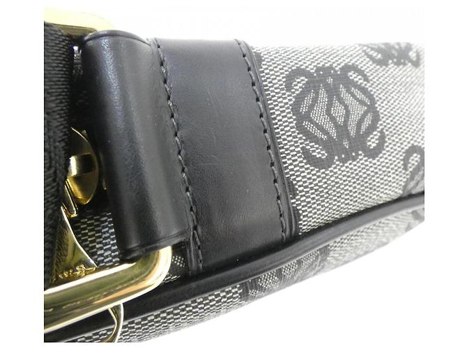 Borsa a tracolla Loewe 345 80 761 Marrone Nero - vista 4