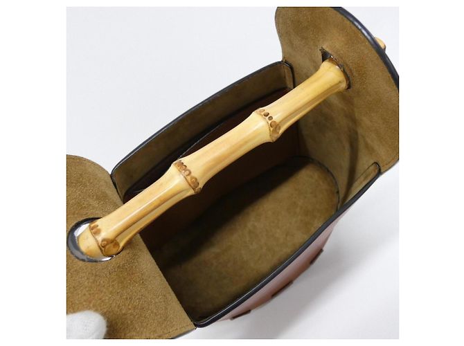 Borsa Loewe 340 95 W37 Marrone - vista 7