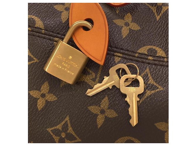 Borsa Louis Vuitton Monogram Perforated Marrone - vista 6