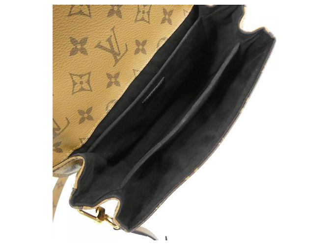 Louis Vuitton Monogram Reverse Pochette Métis MM Marrone - vista 6