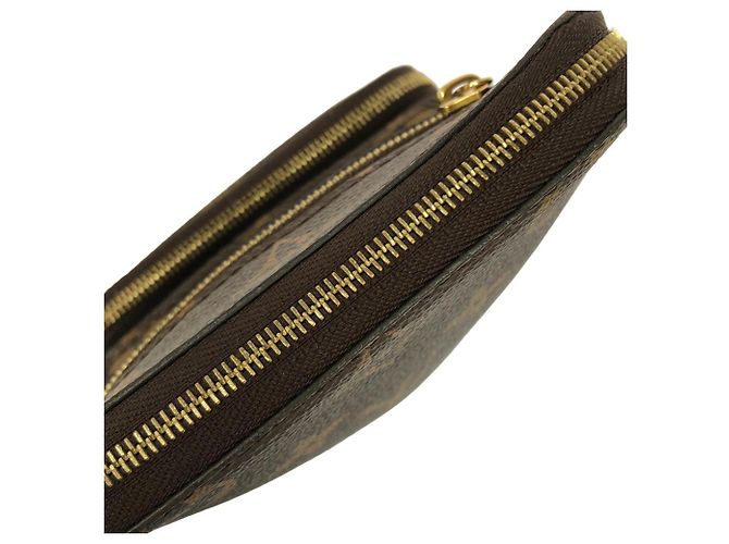 Borsa a tracolla Louis Vuitton Monogram Utility Marrone - vista 5