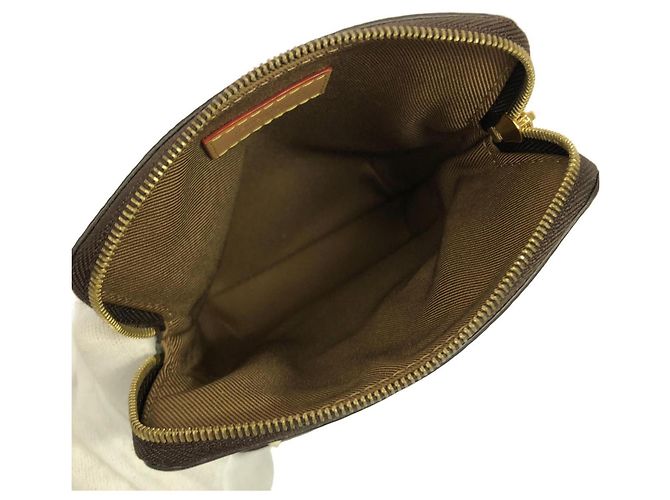 Borsa a tracolla Louis Vuitton Monogram Utility Marrone - vista 7