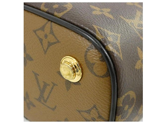 Borsa a mano Louis Vuitton Monogram Vanity PM Marrone - vista 3