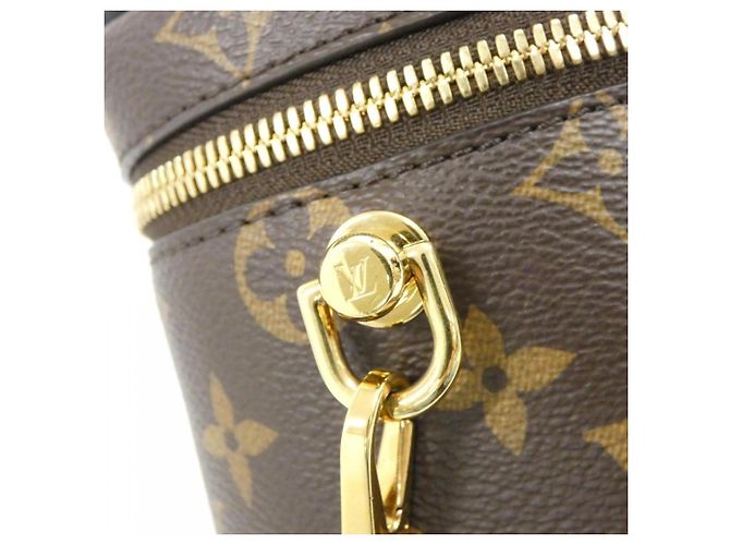 Borsa a mano Louis Vuitton Monogram Vanity PM Marrone - vista 6