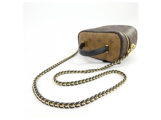 Borsa a mano Louis Vuitton Monogram Vanity PM Marrone - vista 7