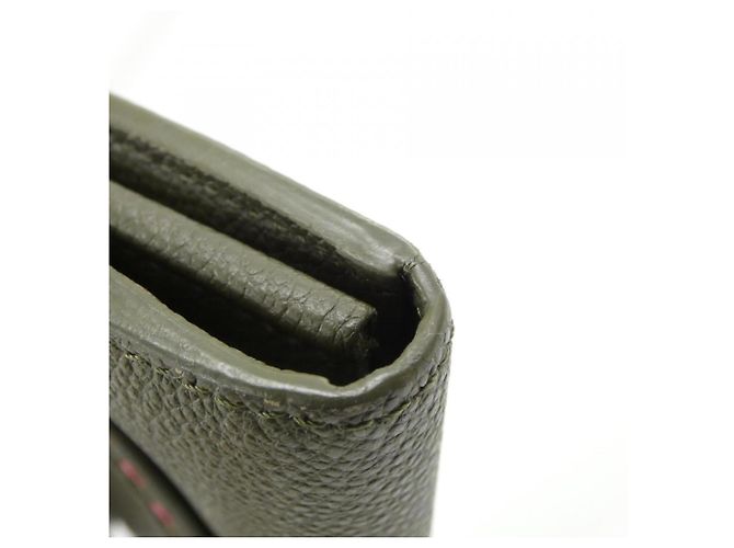Louis Vuitton Monogram Empreinte Portefeuille Sarah Wallet Verde - vista 5