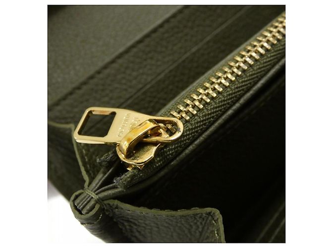 Louis Vuitton Monogram Empreinte Portefeuille Sarah Wallet Verde - vista 8
