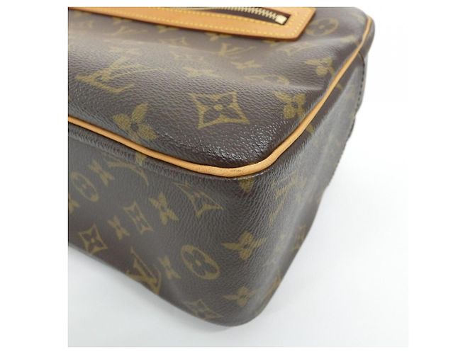 Louis Vuitton Monogram Cite GM Schultertasche Braun - Ansicht 3