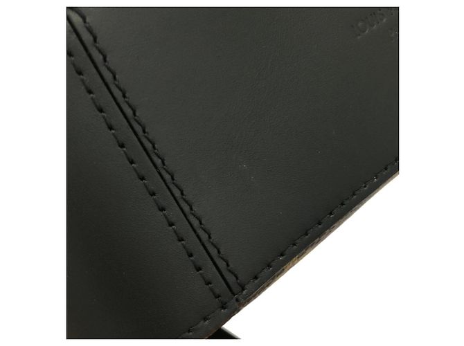 Borsa a tracolla Louis Vuitton Monogram Saint-Onge Marrone Nero - vista 4