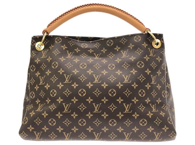 Borsa a tracolla Louis Vuitton Monogram Artsy MM M40249 Marrone - vista 2