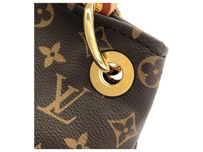 Borsa a tracolla Louis Vuitton Monogram Artsy MM M40249 Marrone - vista 5