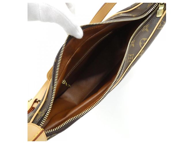 Louis Vuitton Monogram Boulogne Schultertasche Braun - Ansicht 6