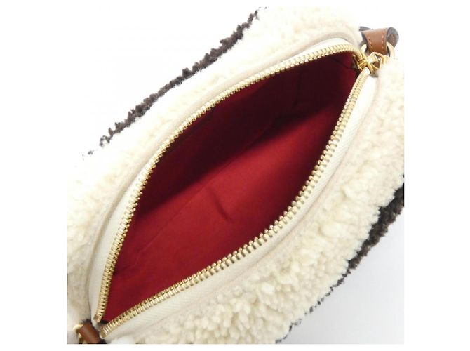 Louis Vuitton Monogram Teddy Beach Handtasche Beige - Ansicht 7
