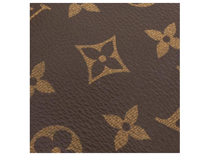 Borsa a tracolla Louis Vuitton Monogram Slim Trunk Marrone - vista 6
