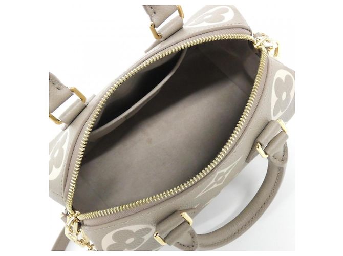 Speedy Bolso Boston Louis Vuitton Monogram Empreinte Gris - vista 8