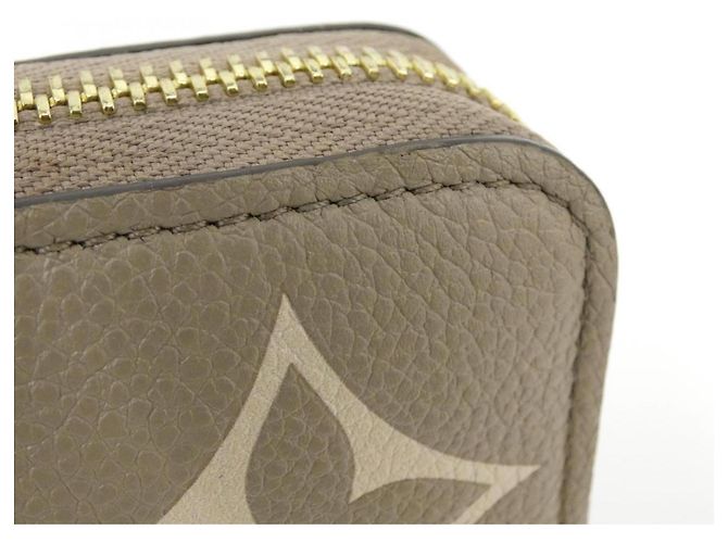 Louis Vuitton Bicolor Monogram Empreinte Zippy Wallet Grau - Ansicht 3