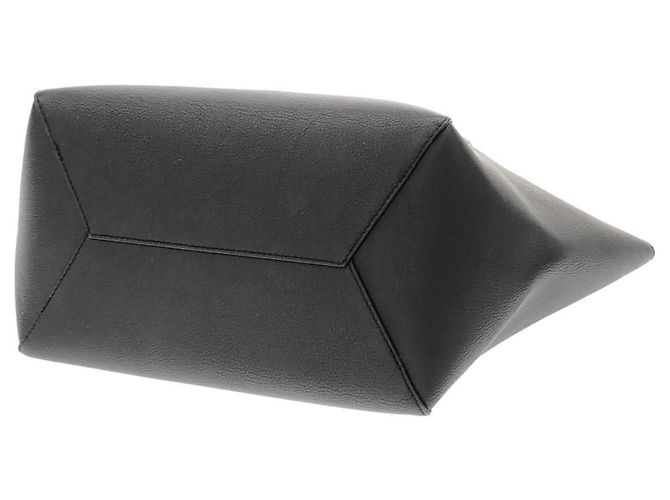 Borsa Louis Vuitton Taurillon Lockme Cabas Nero - vista 3