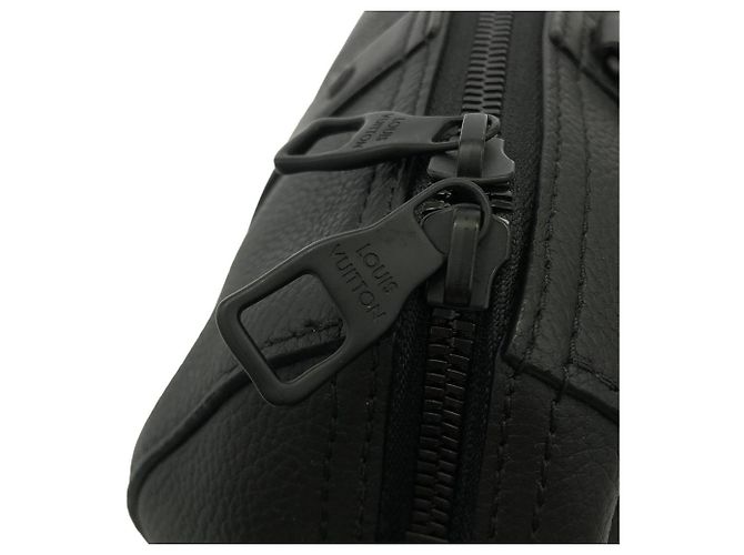 Louis Vuitton Damier Distorted City Keepall Schulttasche Schwarz - Ansicht 3