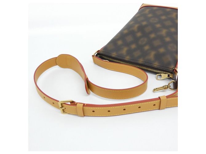 Borsa a spalla Louis Vuitton Monogram Hobo Cruiser PM Marrone - vista 4