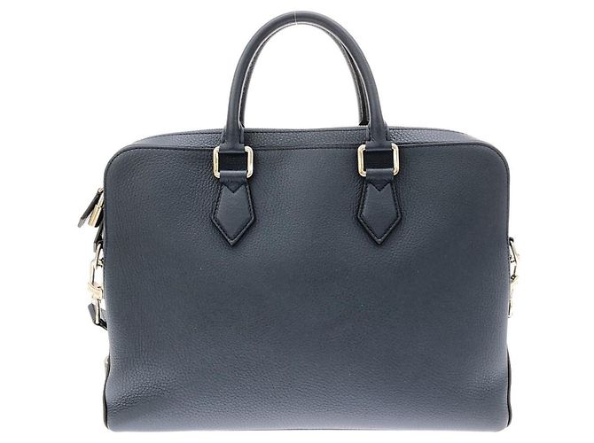 Louis Vuitton Taurillon Armand Briefcase PM M53490 Blu navy - vista 2