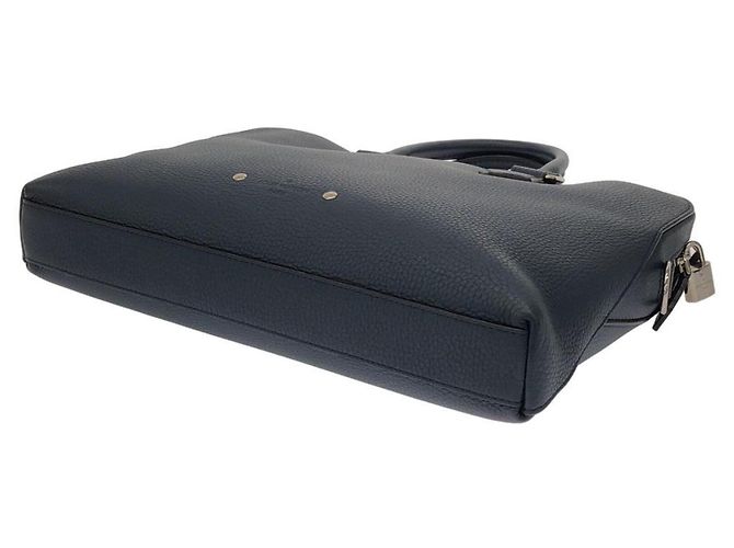 Louis Vuitton Taurillon Armand Briefcase PM M53490 Blu navy - vista 3