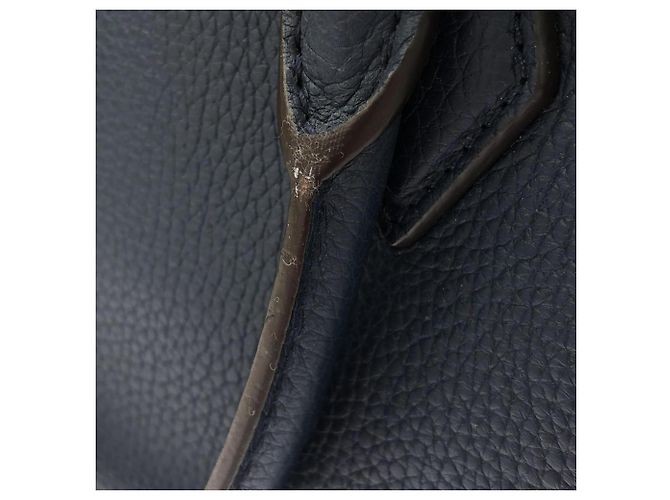 Louis Vuitton Taurillon Armand Briefcase PM M53490 Blu navy - vista 5