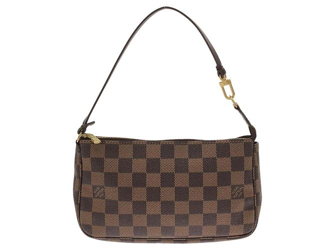 Louis Vuitton Damier Pochette Accessoires N51985 Damier ebene - vista 2