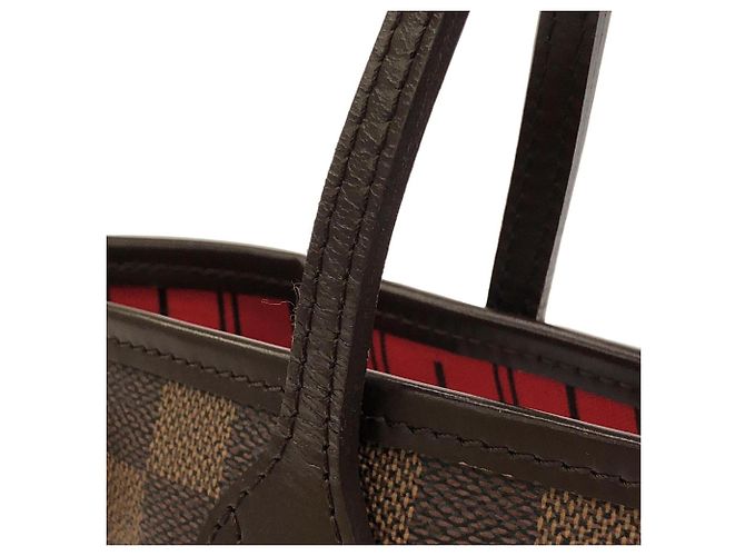 Borsa Louis Vuitton Damier Neverfull PM Damier ebene - vista 4