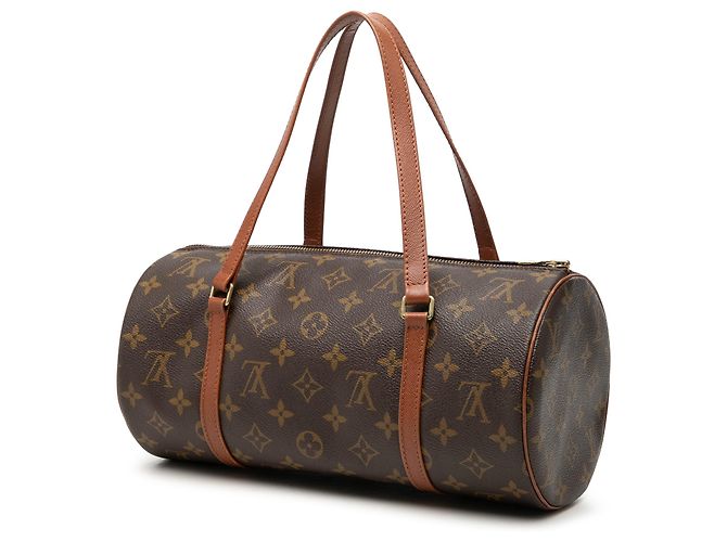 Louis Vuitton Brown Monogram Papillon 30 Marrone - vista 2