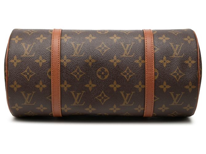 Louis Vuitton Brown Monogram Papillon 30 Marrone - vista 3