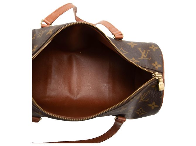 Louis Vuitton Brown Monogram Papillon 30 Marrone - vista 4