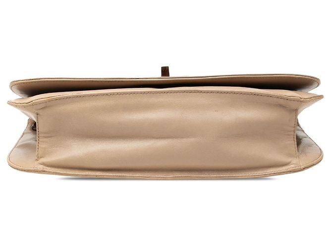 Borsa a tracolla Prada Swing in Nappa Beige con catena in resina - vista 3